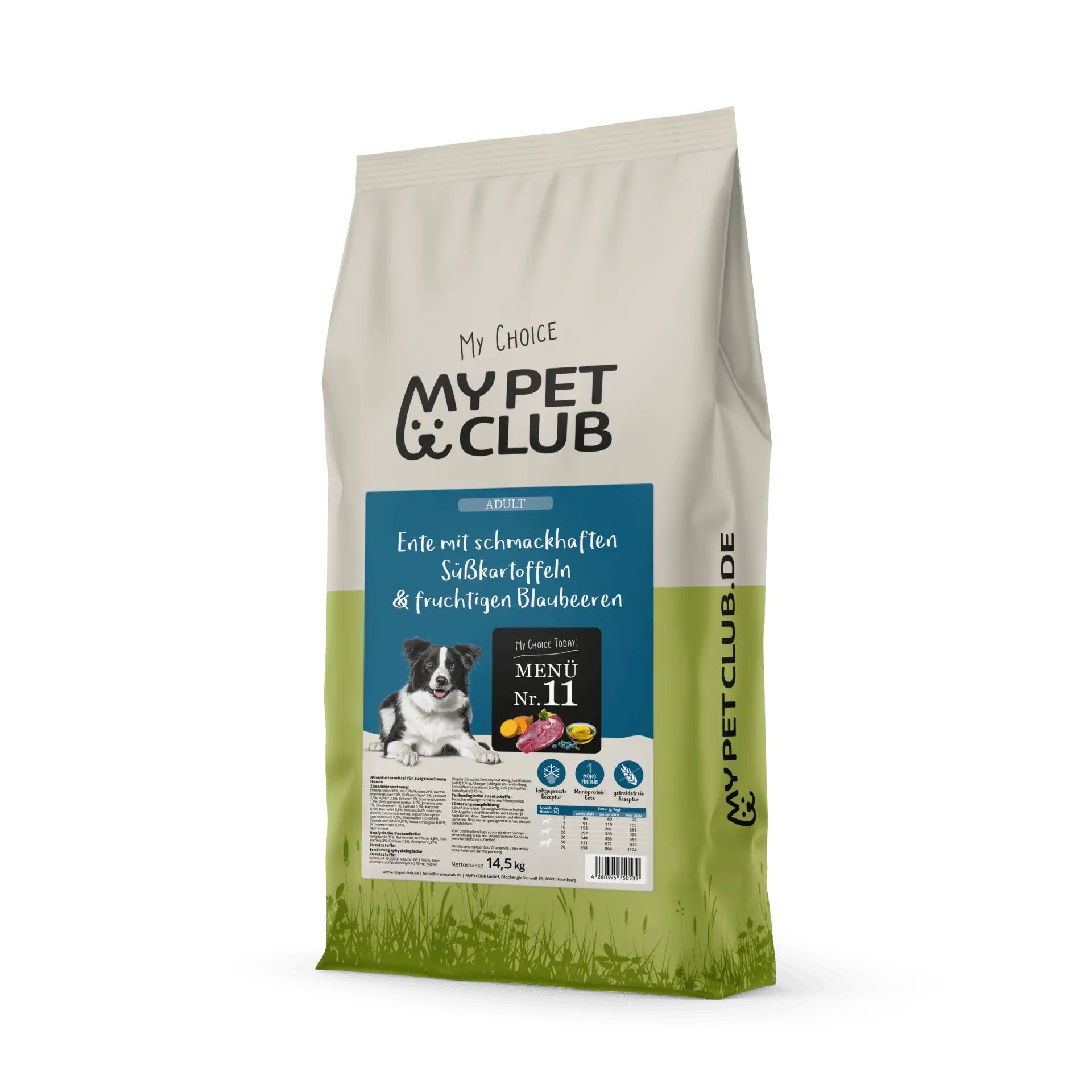 MyPetClub kaltgepresste herstellung Ente