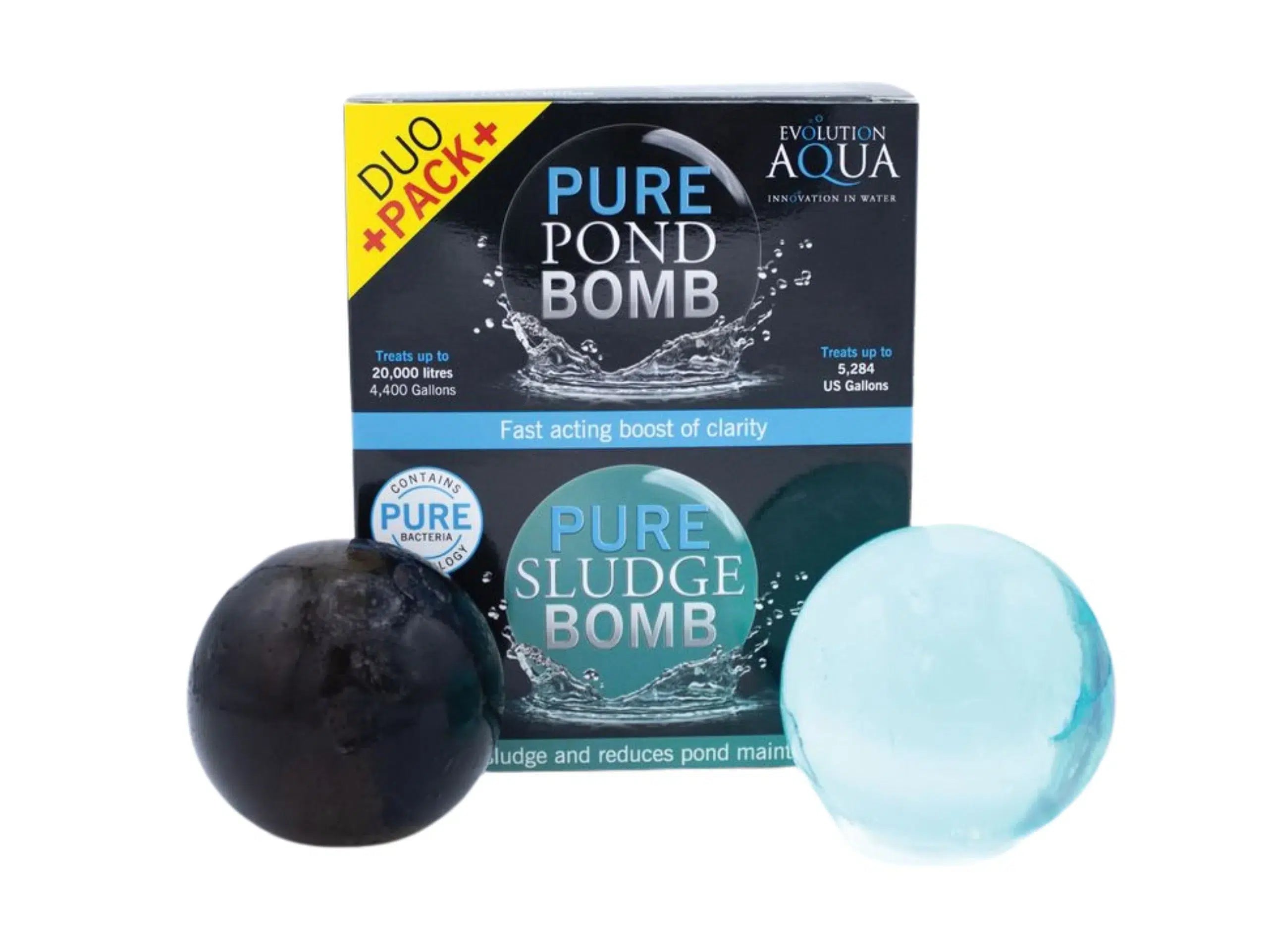 Evolution Aqua Pond Bomb & Sludge Bomb Duo Pack