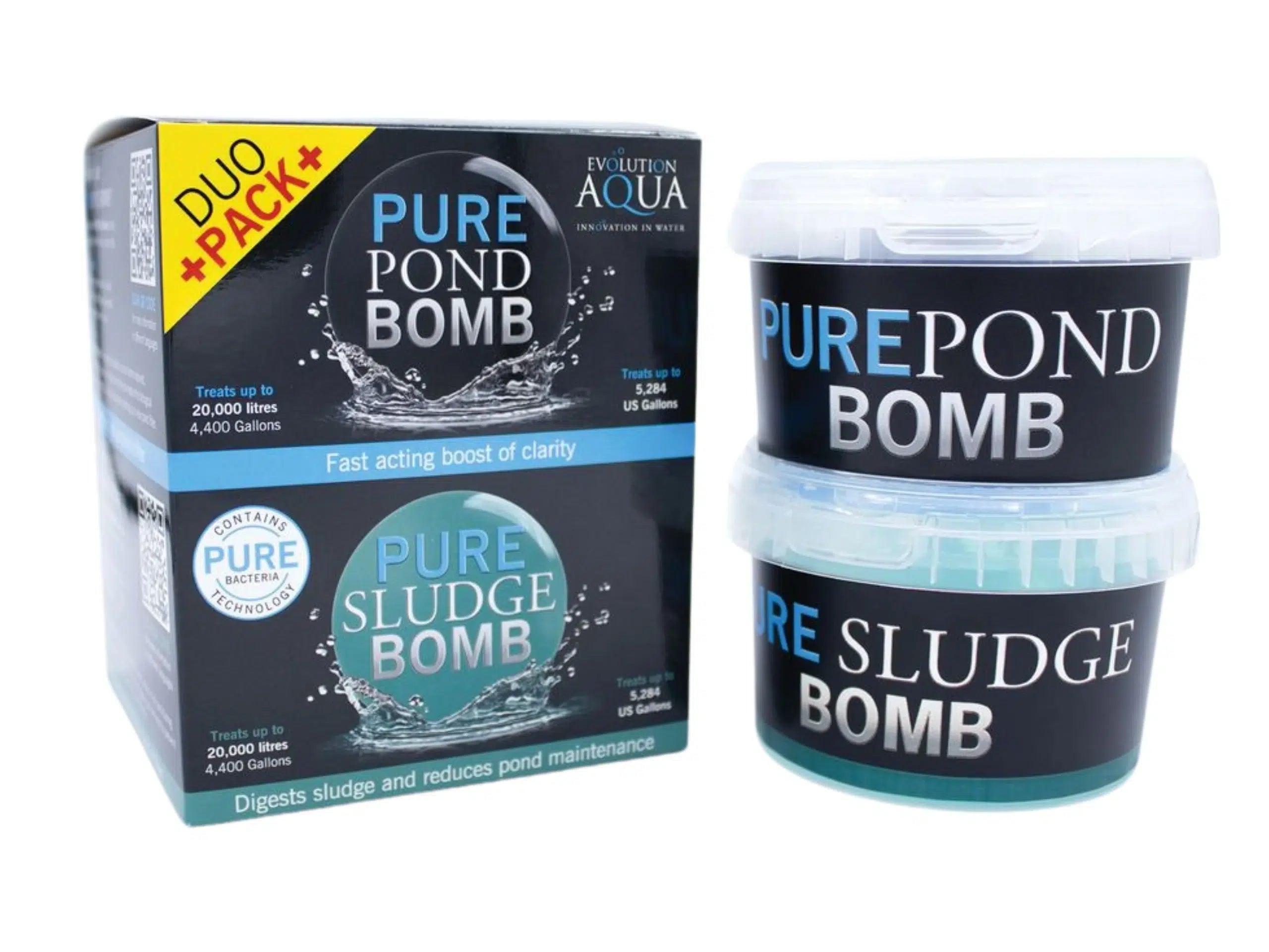 Evolution Aqua Pond Bomb & Sludge Bomb Duo Pack