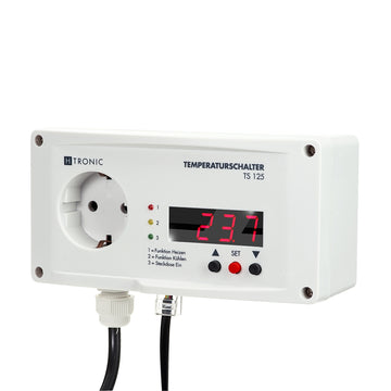 H-tronic Digitaler Temperaturschalter TS 125