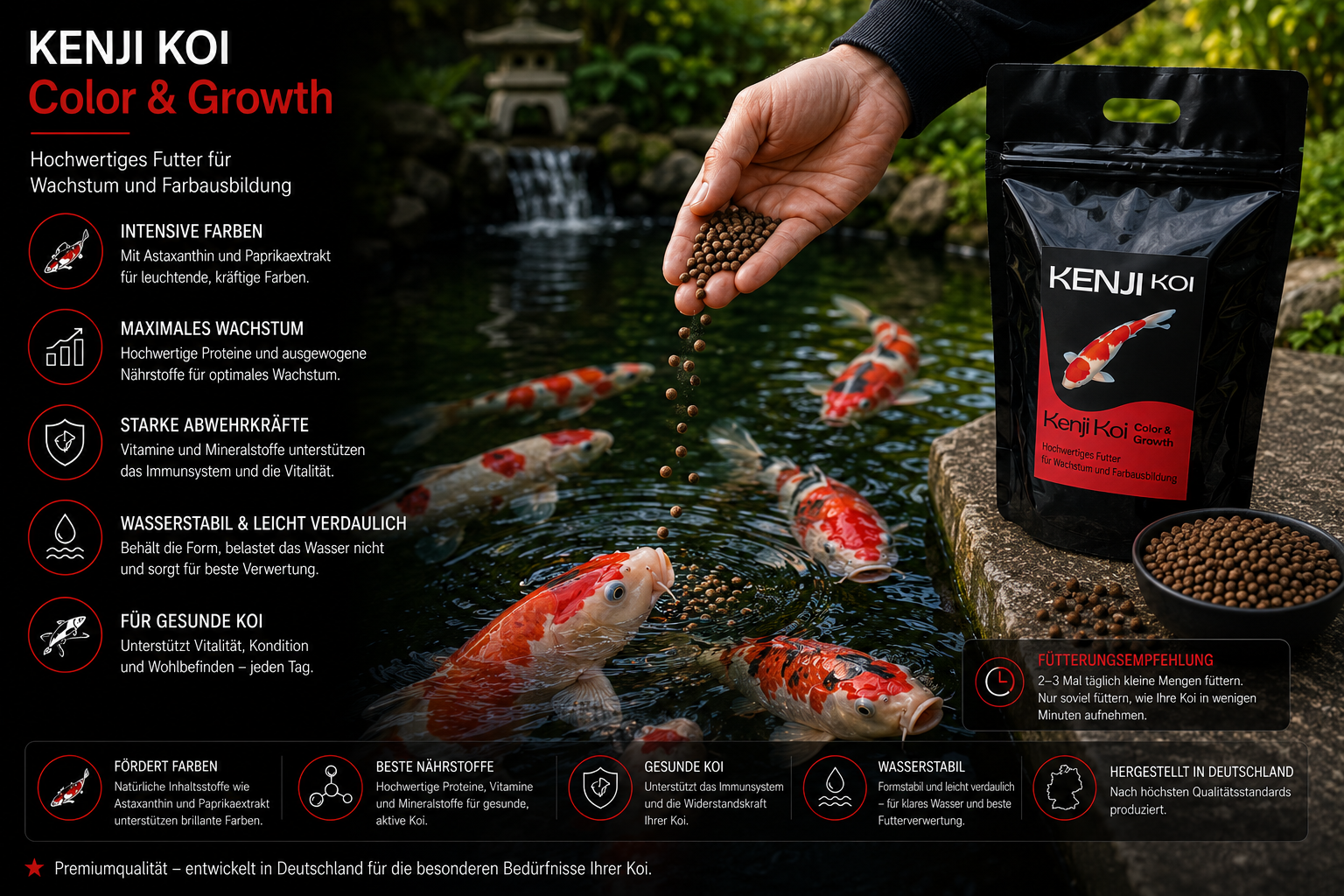 KENJI Koi Color & Growth 5kg