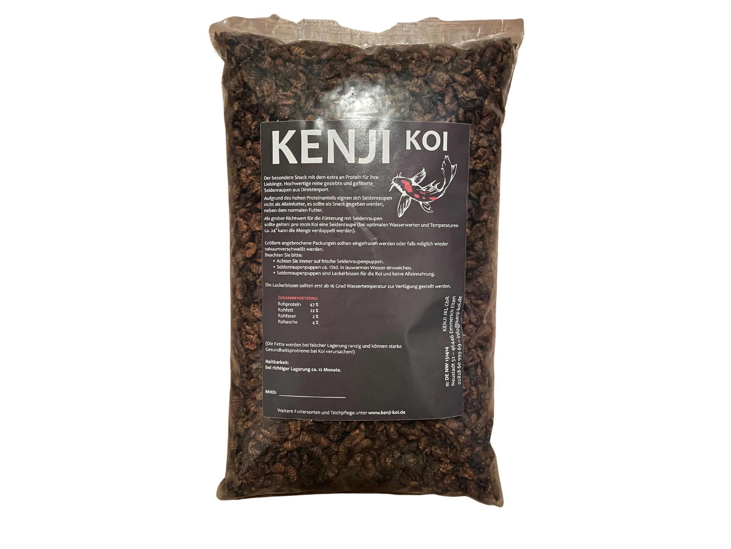KENJI KOI Snack - Seidenraupen