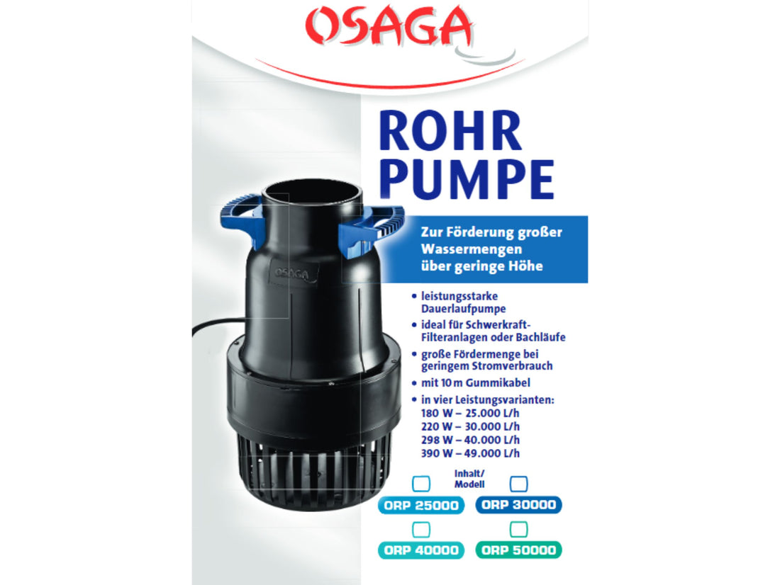 Osaga ORP Rohrpumpe