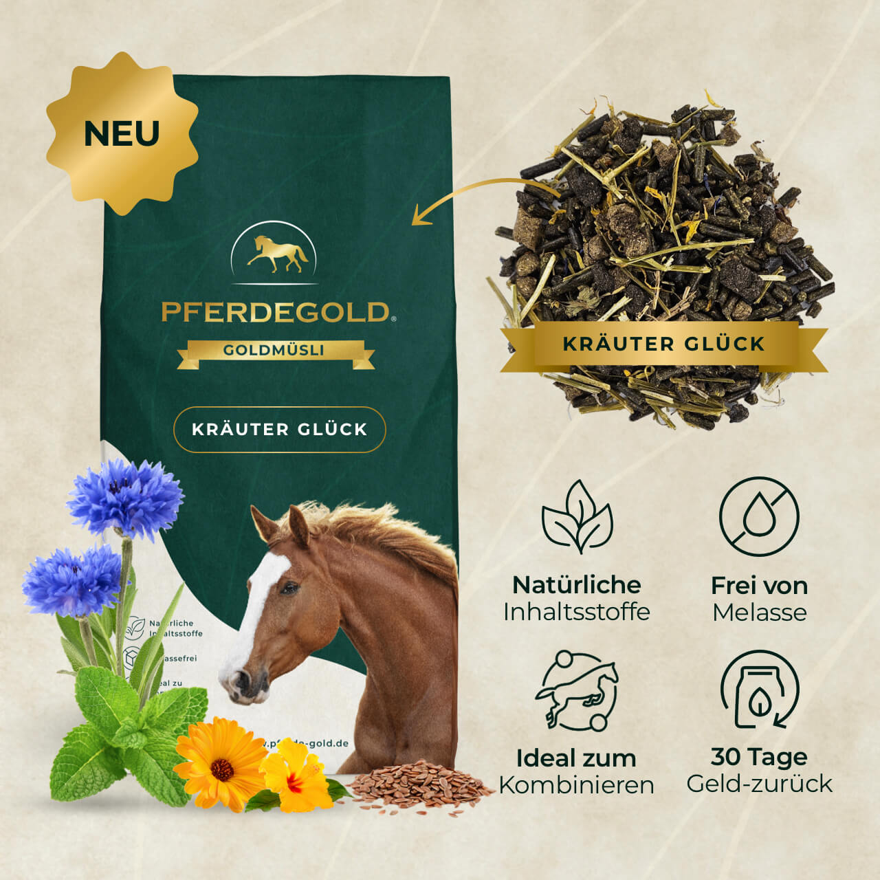 Goldmüsli® Kräuter Glück