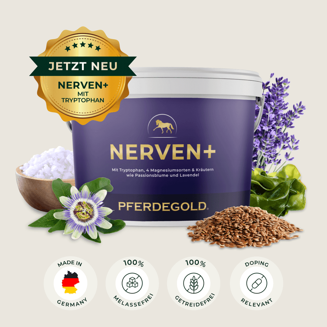 Nerven+ mit Tryptophan