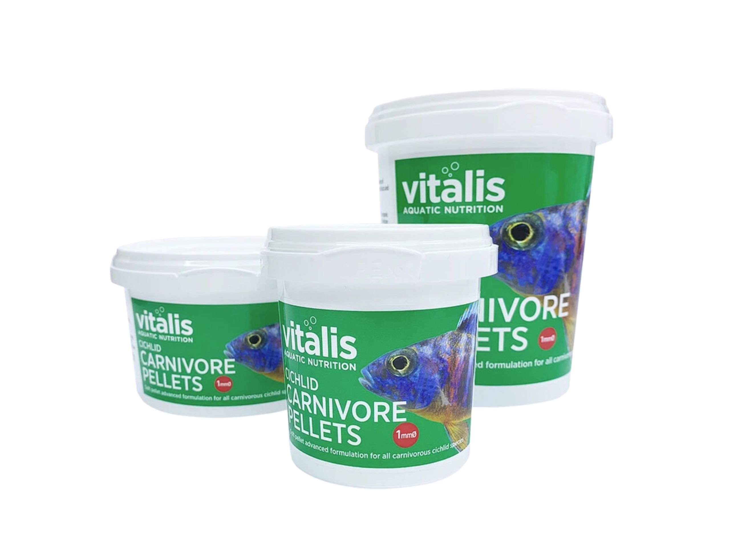 Vitalis Cichlid Carnivore Pellets 1mm
