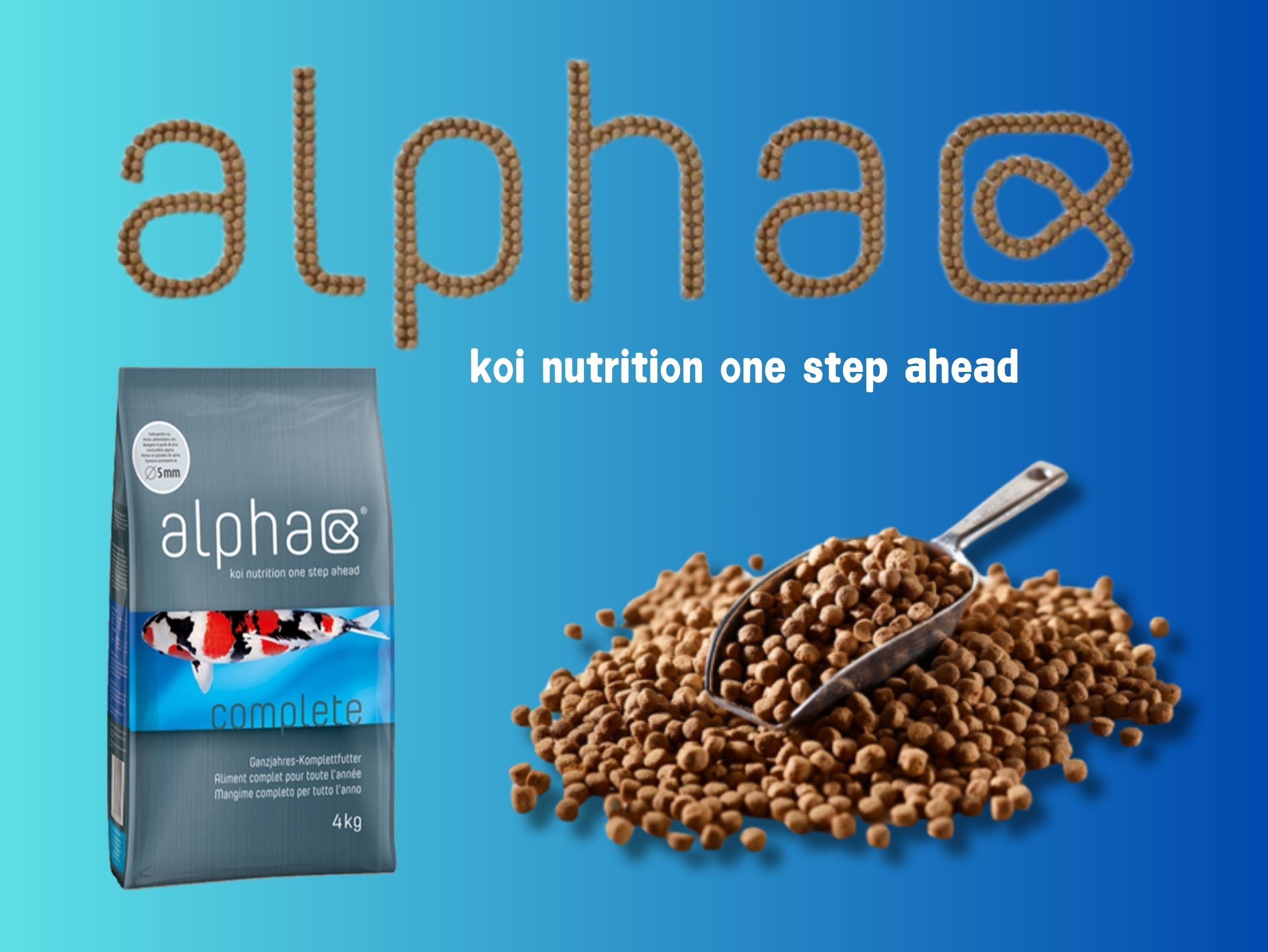 alpha Koifutter Premiumfutter-Paket 5kg