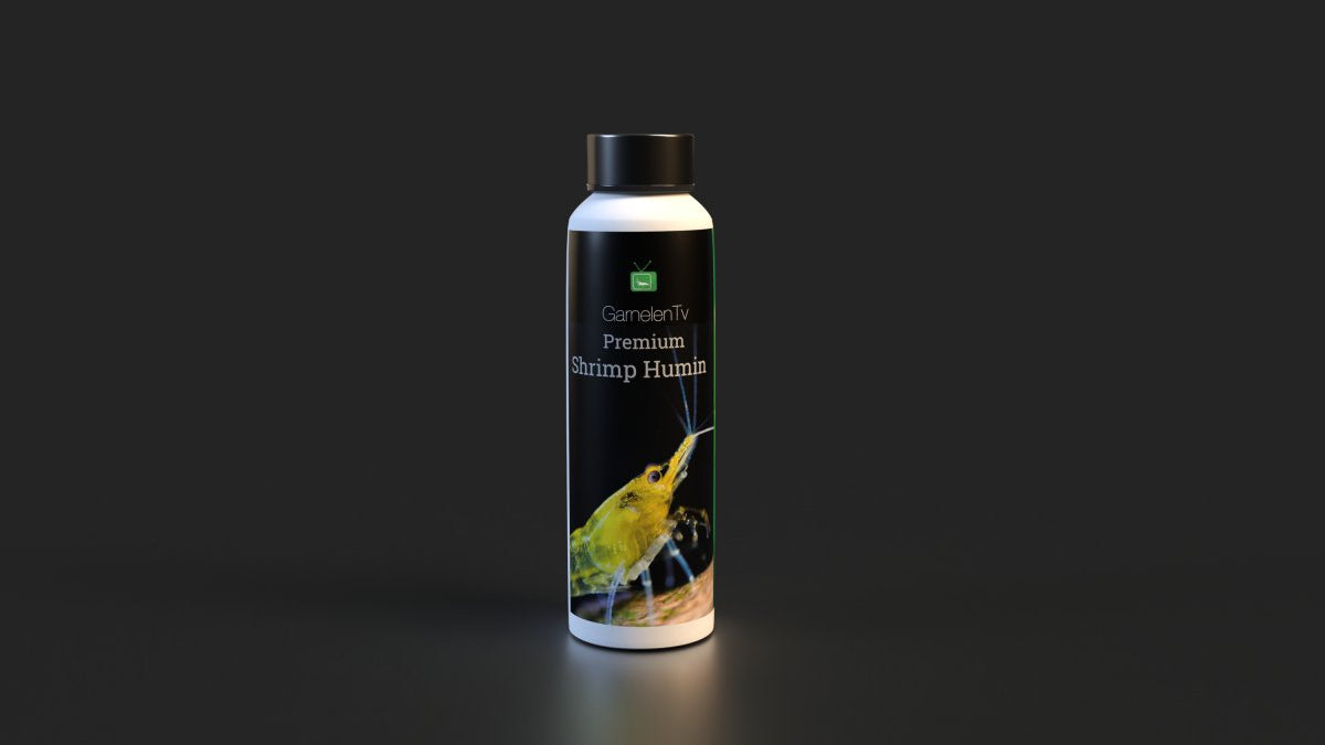 Premium Shrimp Humin 250 ml | Huminstoffe für Zwerggarnelen | Made in Germany